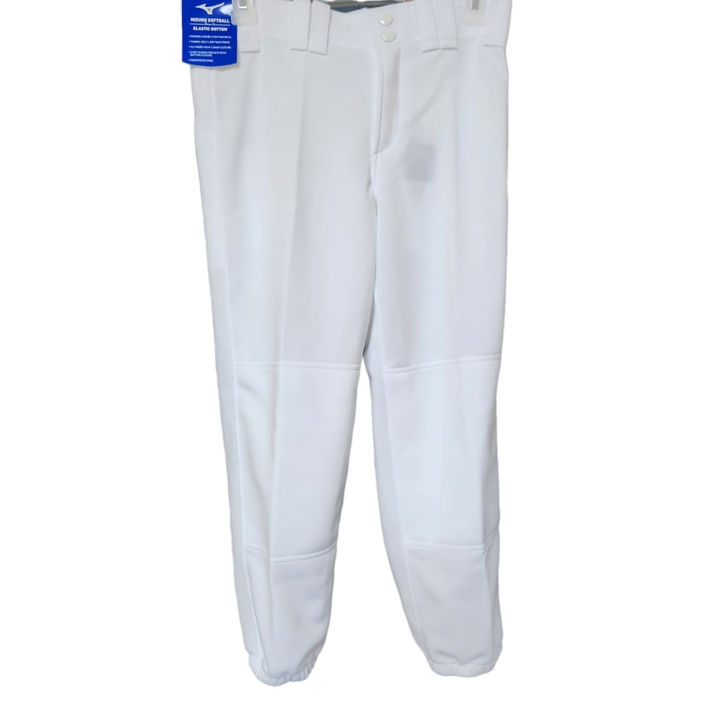 New Mizuno Womens Small White Softball Pants